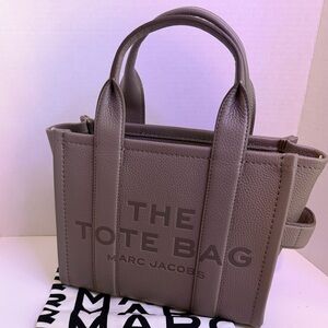 Marc Jacobs Taupe Leather Handbag SMALL